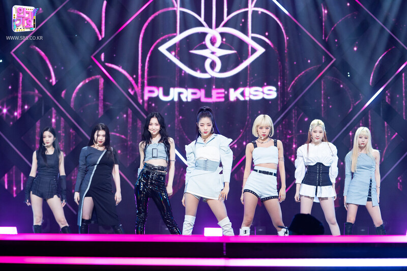 210404 PURPLE KISS - "Ponzona" at Inkigayo documents 2