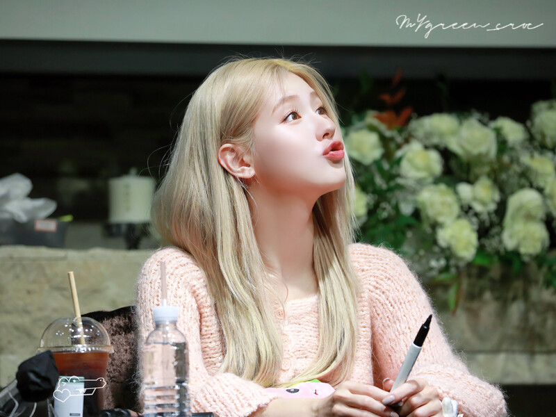 221124 (G)I-DLE Miyeon - Fansign documents 5