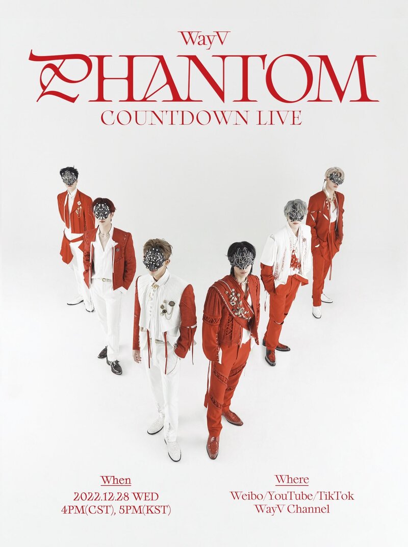 WayV 4th mini album "Phantom" concept photos documents 4