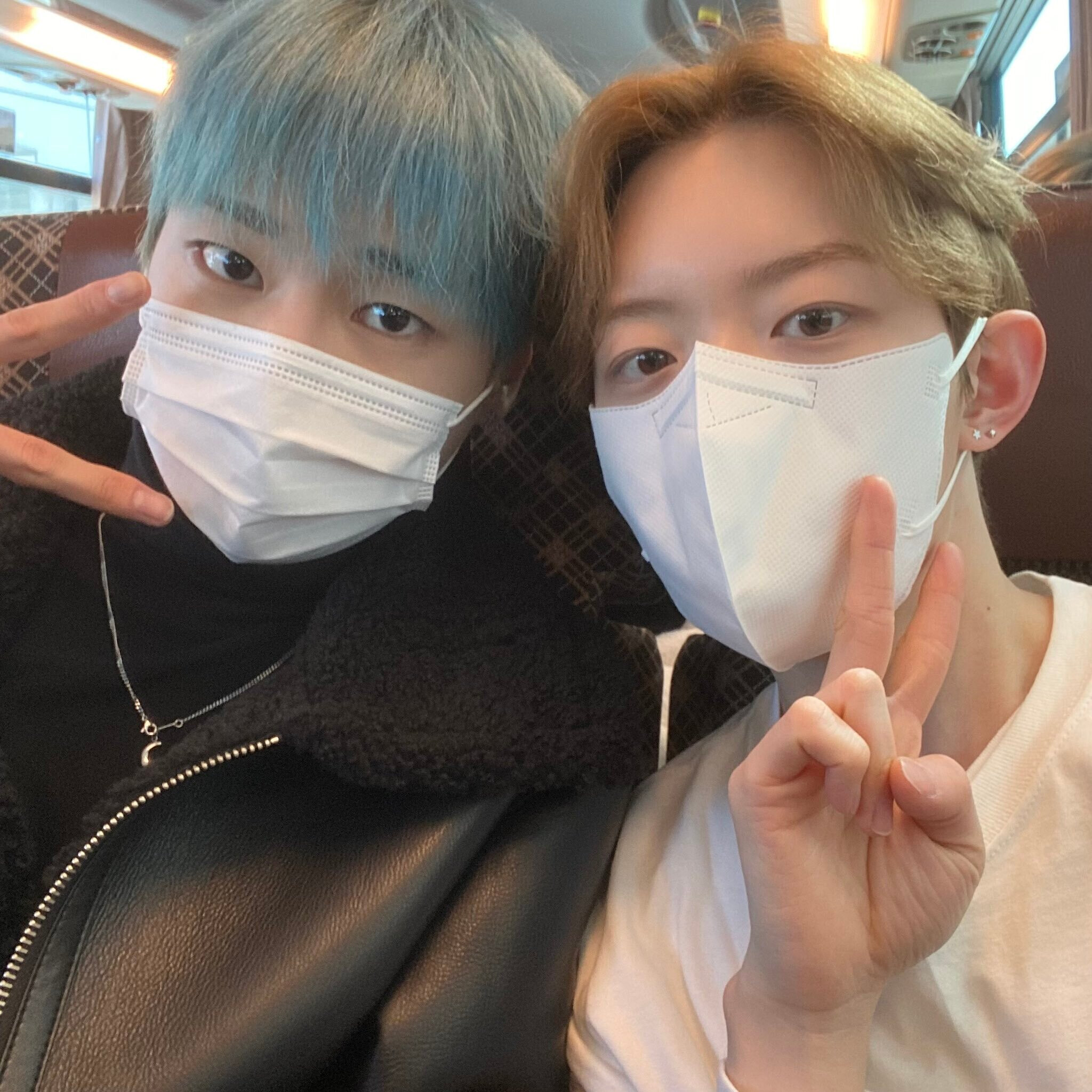 230327 NINE.i Twitter Update - Taehun and Eden | kpopping