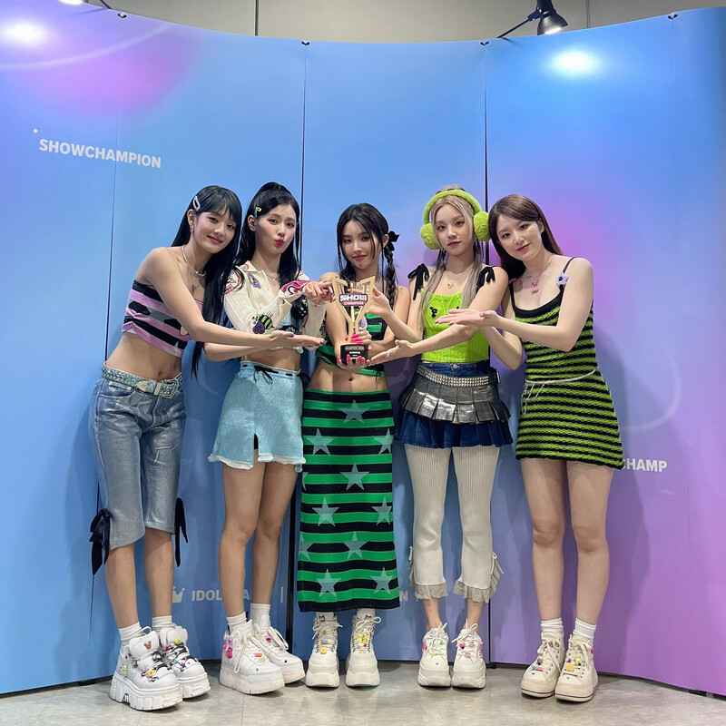 230524 SHOW CHAMPION Twitter Update - (G)I-DLE documents 2