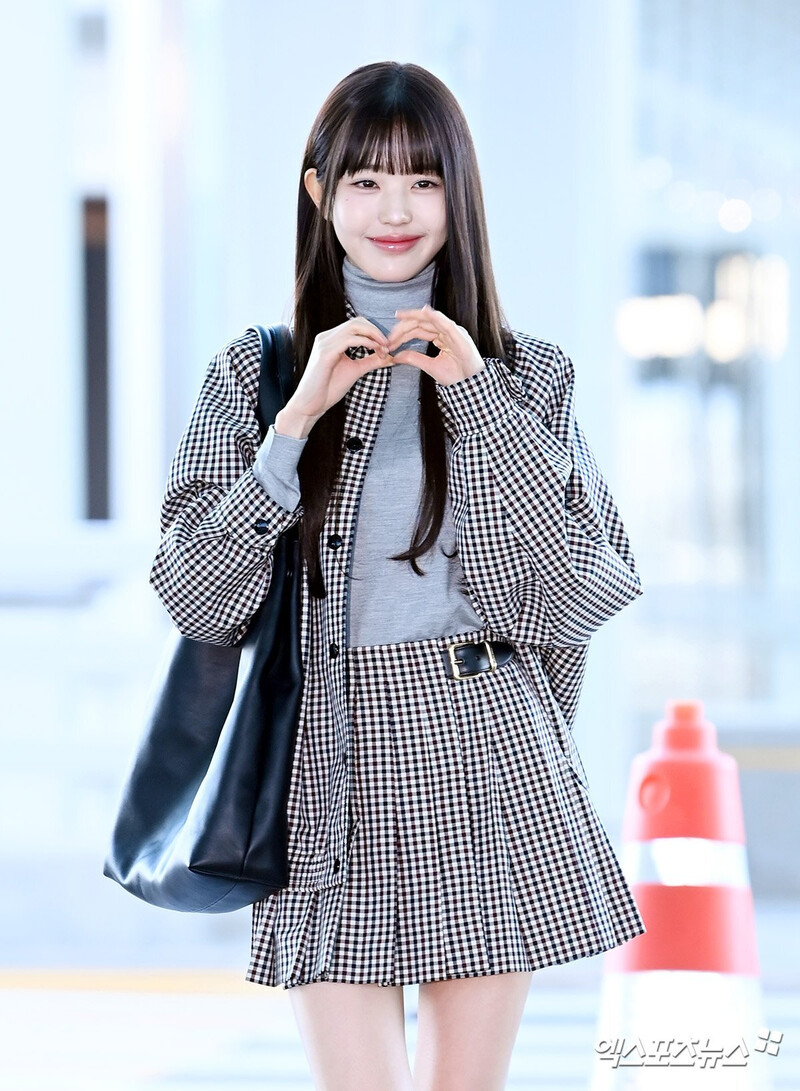 231002 IVE Jang Wonyoung - Incheon International Airport | kpopping