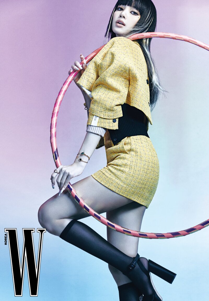 LISA for WKorea Cool Retro - August 2021 Issue documents 9