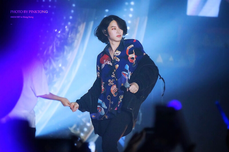 180210 Super Junior Heechul at SS7 in Hong Kong documents 1