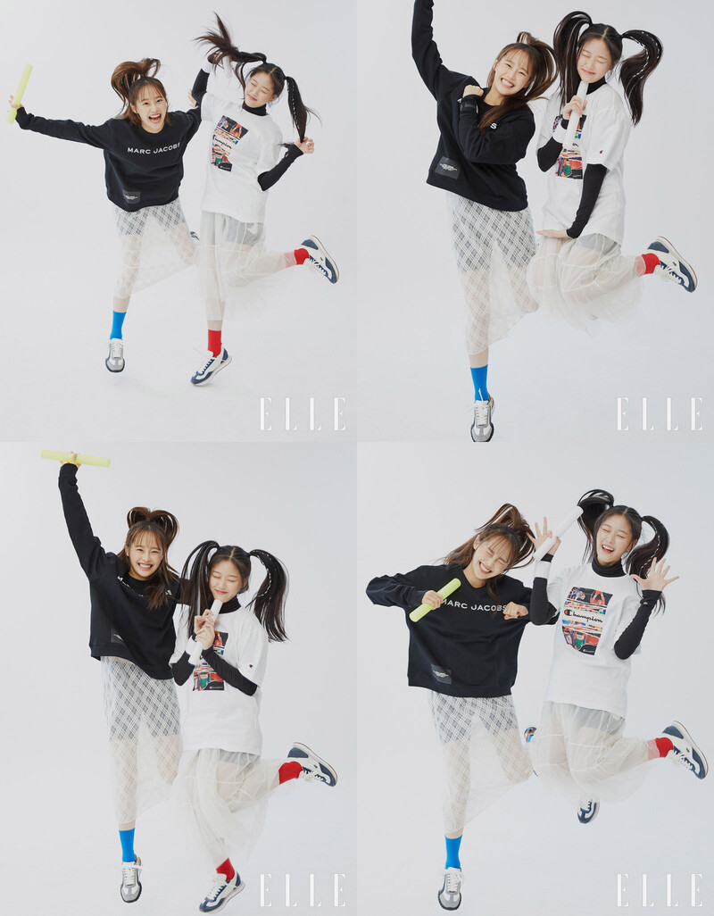 LOONA's Chuu & Hyunjin for ELLE Korea Magazine October 2021 Issue documents 4