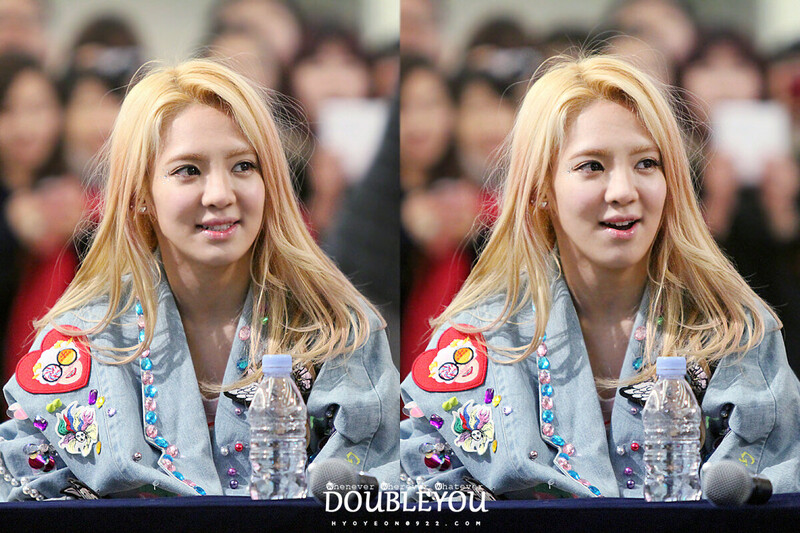 130126 Girls' Generation Hyoyeon at Yeongdon Times Square fansign event documents 12