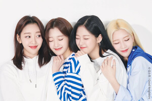 210414 Good Neighbors Twitter Update - LOONA's Hyunjin, Kim Lip, Choerry & Yves