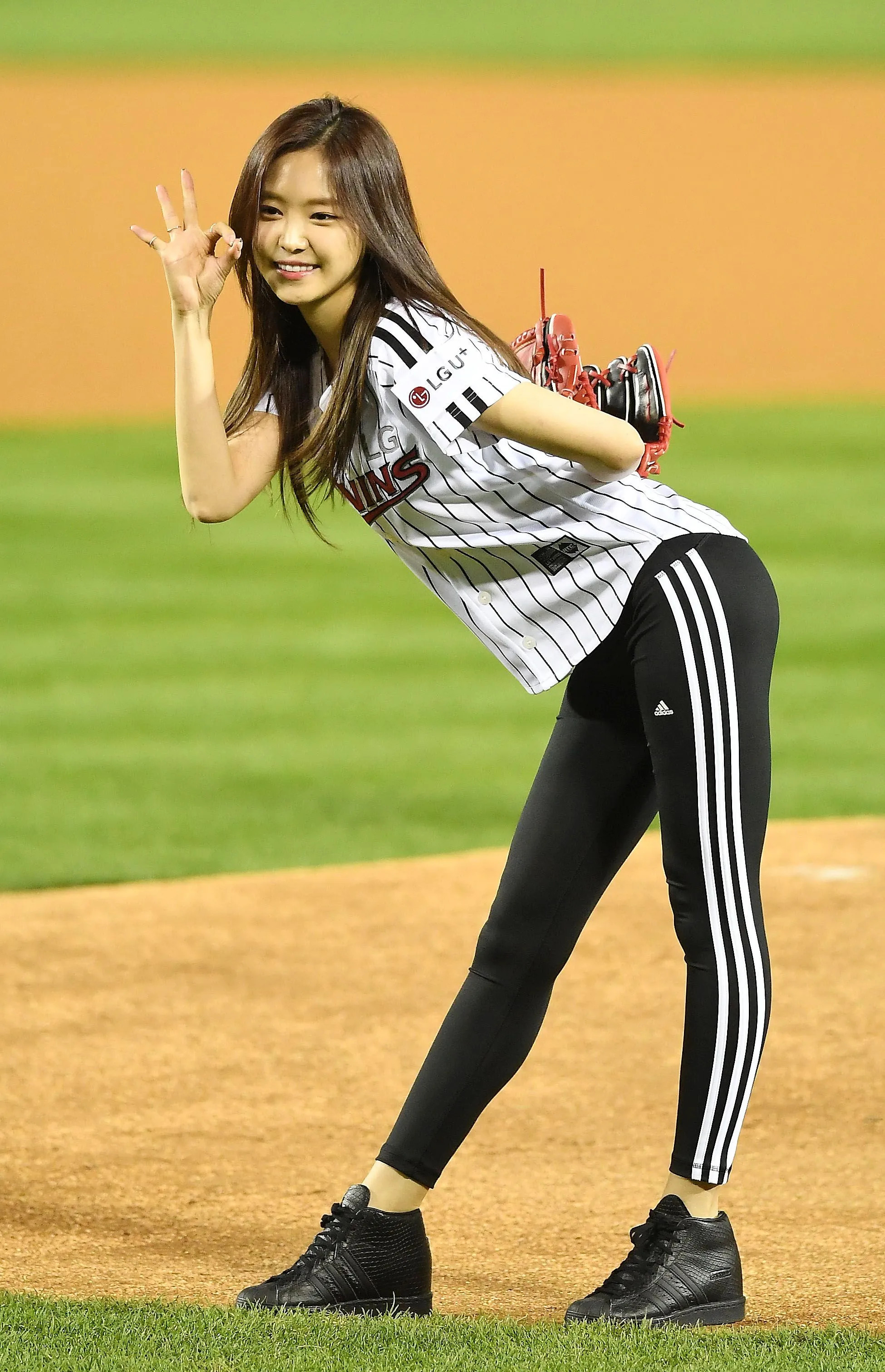 Baseball Girl stock image. Image of korean, softball, young - 7887655