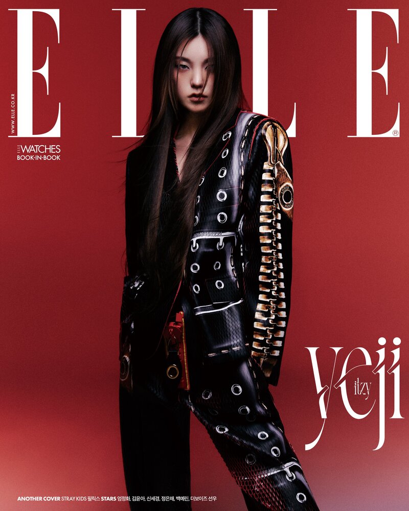 ITZY YEJI for ELLE Korea x LOUIS VUITTON May Issue 2023 documents 3