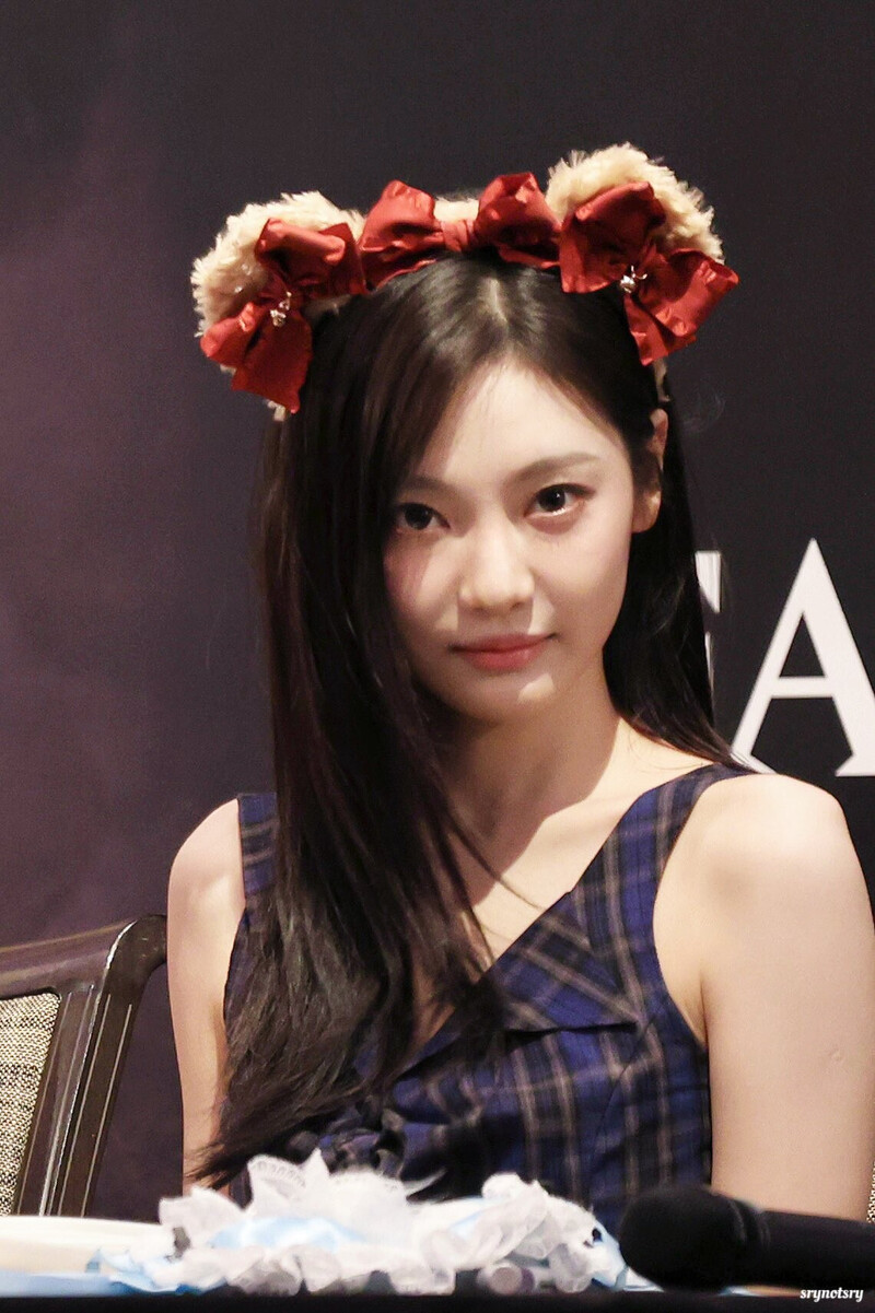 240805 aespa Ningning - Hong Kong Fansign documents 2