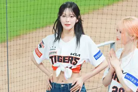 240806 fromis_9 Jiheon - 2024 Shinhan Bank KBO League