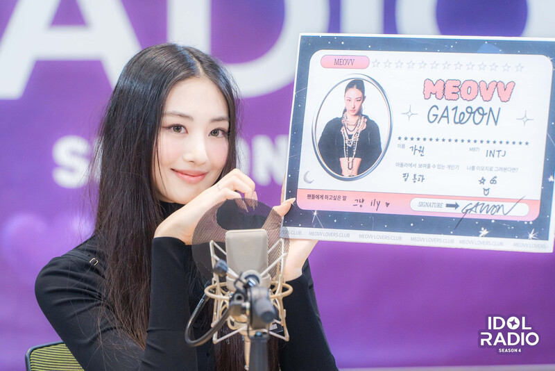 241126 Idol Radio Twitter Update - MEOVV Gawon - Ep. 77 Stills documents 2