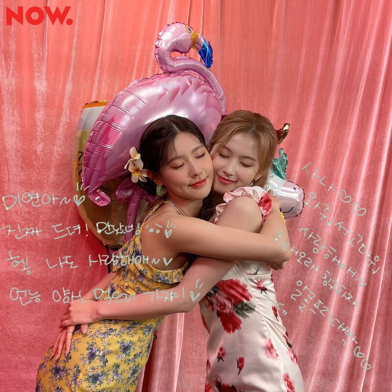 210615 Naver Now SNS update - Miyeon and Sana documents 4