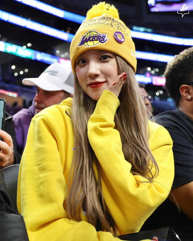 231203 - Los Angeles Lakers Twitter Update with YUQI documents 1