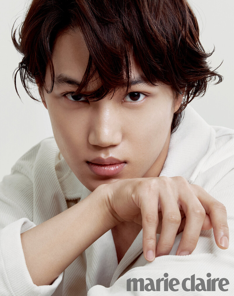 EXO KAI for MARIE CLARIE Korea x YSL BEAUTY ' TONE UP UV Cream' March Issue 2022 documents 2