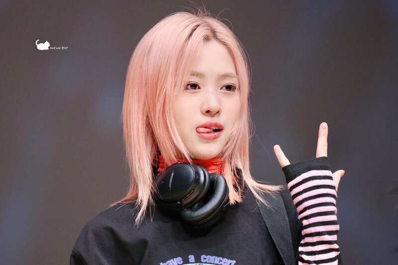 240128 ITZY Ryujin - EVERLINE Fansign Event documents 2