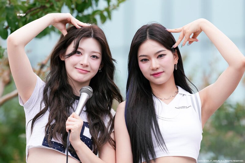 240705 STAYC Isa and Seeun - Music Bank Mini Fanmeeting documents 2