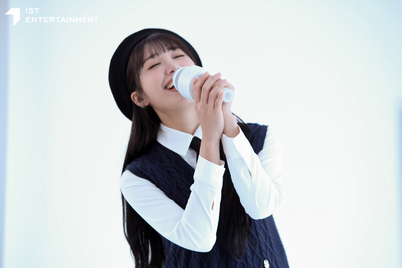 231011 IST Naver post - Apink EUNJI - 'Cloud Trail: Team Venture' game commercial shoot and MV behind documents 2