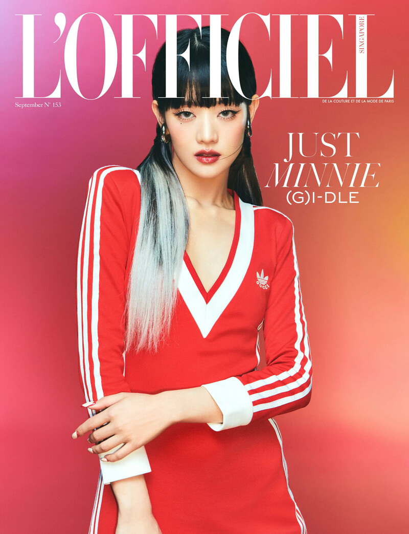 (G)-IDLE MINNIE for L'OFFICIEL Singapore x GUCCI September Issue 2022 documents 1