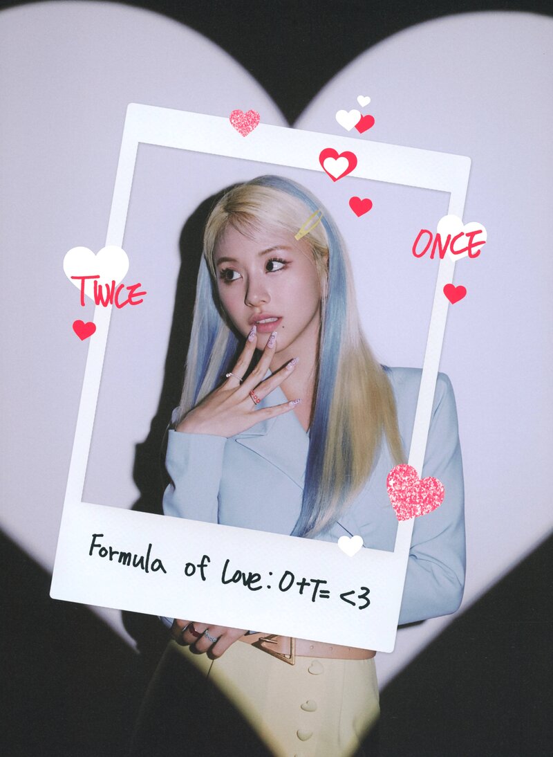 TWICE 3rd Full Album "Formula of Love: O+T=<3" (Scans) documents 8