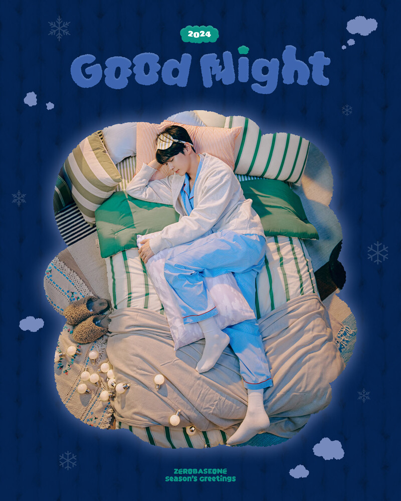 ZEROBASEONE (제로베이스원) - 'Good Night' 2024 SEASONS GREETINGS Concept Photos documents 1