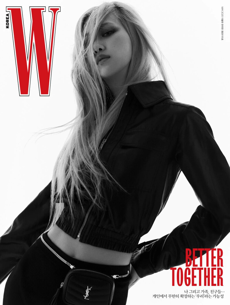 BLACKPINK Rosé for W Korea Magazine May 2021 Issue documents 5
