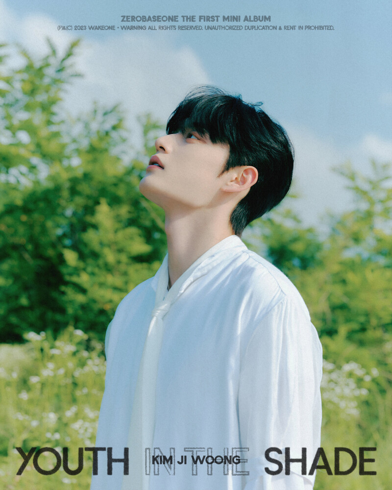 ZB1 'Youth In The Shade' concept photos documents 2