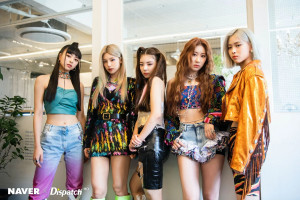 ITZY 'Not Shy' Promotion Photoshoot by Naver x Dispatch