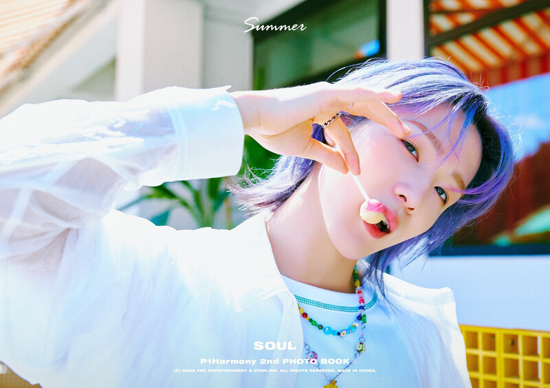 P1Harmony 2nd PHOTO BOOK "[Summer]" documents 5