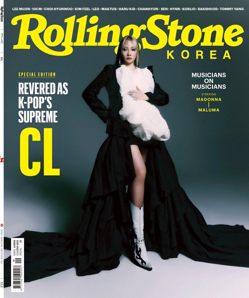 CL for the Rolling Stone Korea Magazine  SPECIAL EDITION #02 documents 1