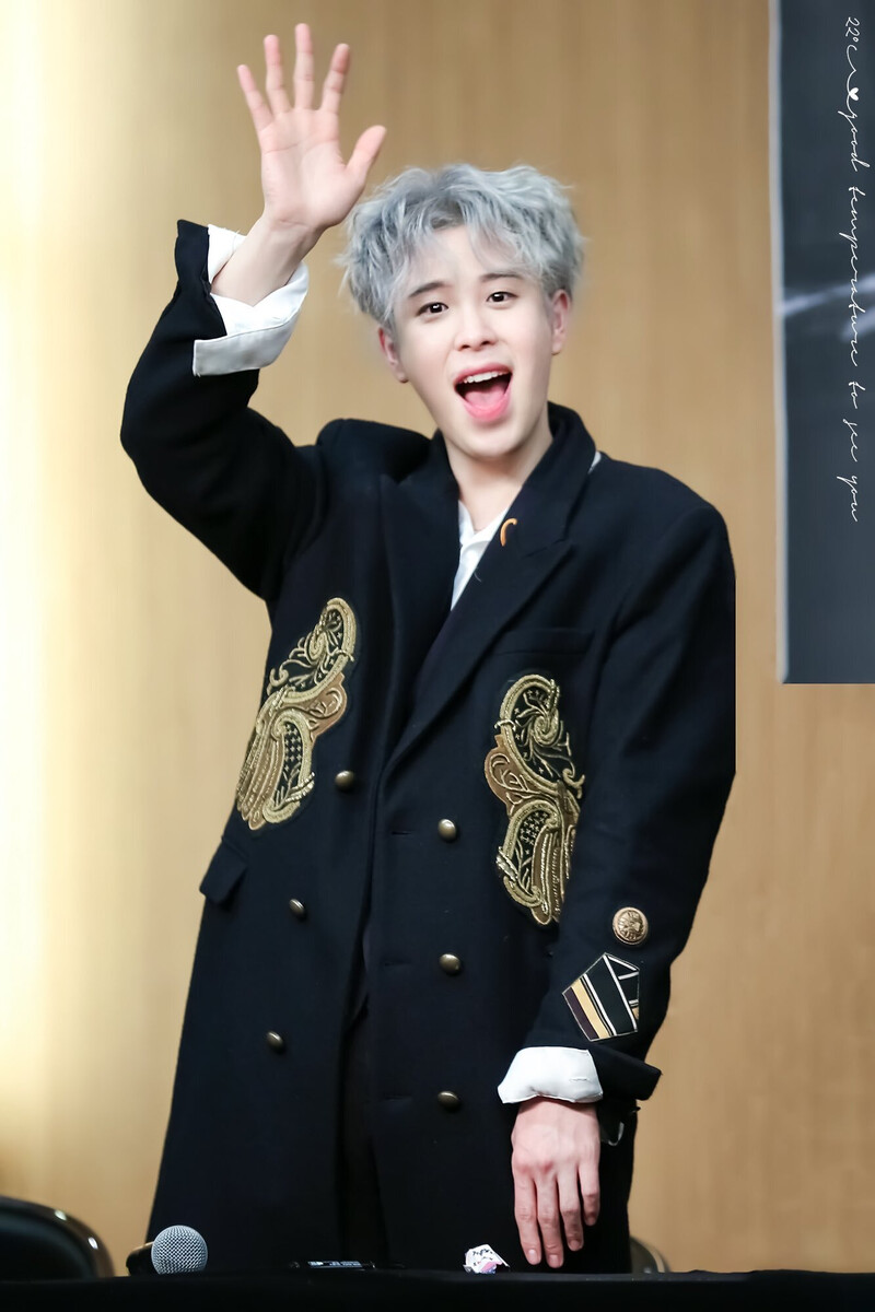 180119 Block B P.O at Re:MONTAGE fansign documents 2