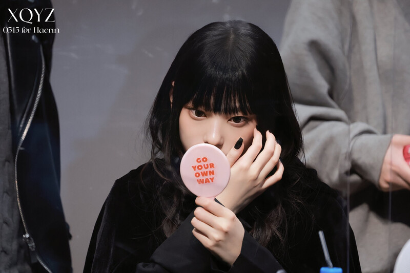 230126 NewJeans Haerin - Music Korea Fansign documents 1