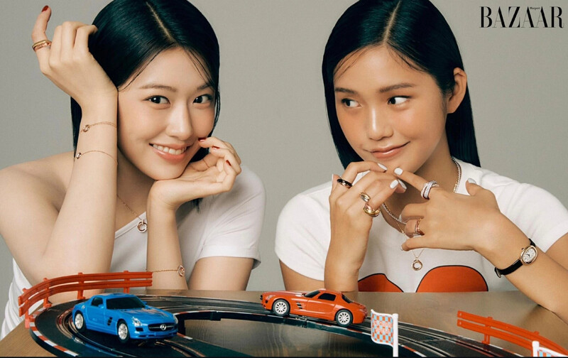 An Yujin, Mimi x Cartier for Harper's Bazaar Korea August 2024 Issue documents 2