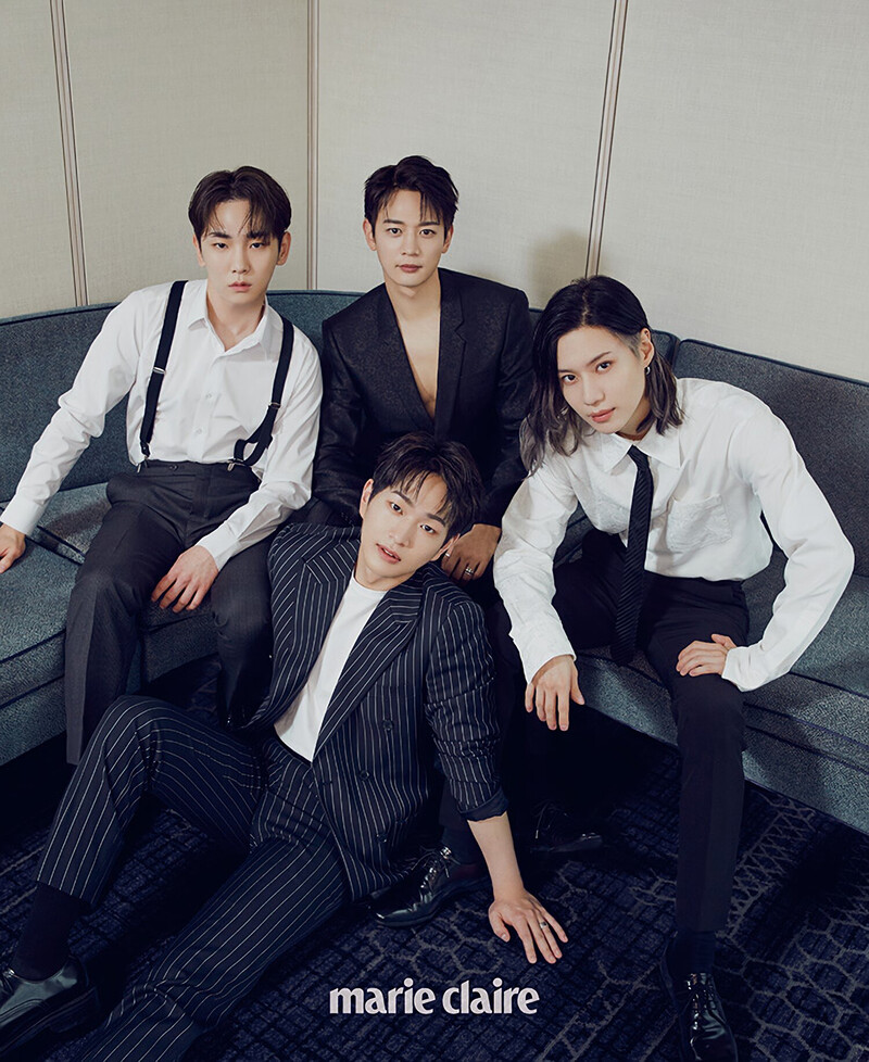 SHINee for MARIE CLARIE Korea August Issue 2021 documents 3