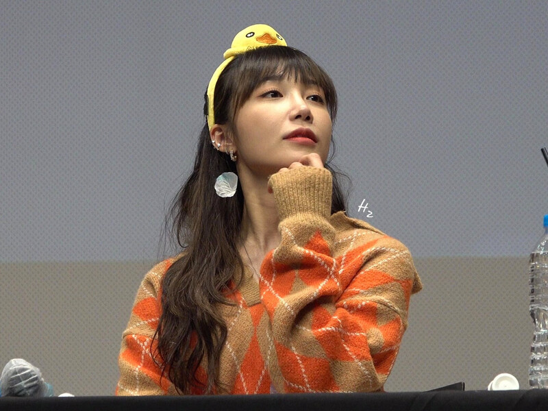 220219 Apink EUNJI at fansign event documents 1