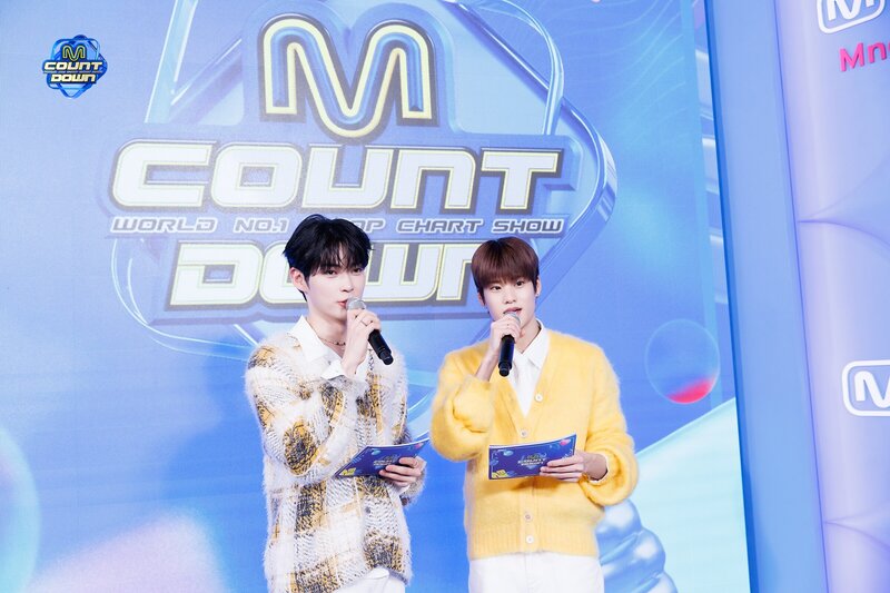 240118 MC Hanbin and MC Sohee at M Countdown documents 6