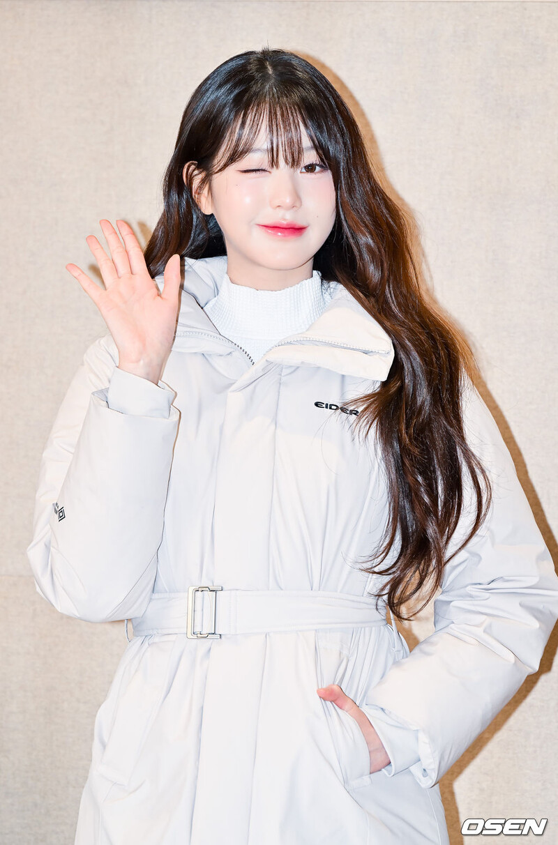 241124 Jang Wonyoung at EIDER Brand Photo Event documents 19