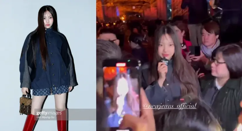 Korean Netizens Say NewJeans’ Hyein Has the Most Potential to Become a Model After Seeing Her at the Recent Louis Vuitton Pre-fall Show