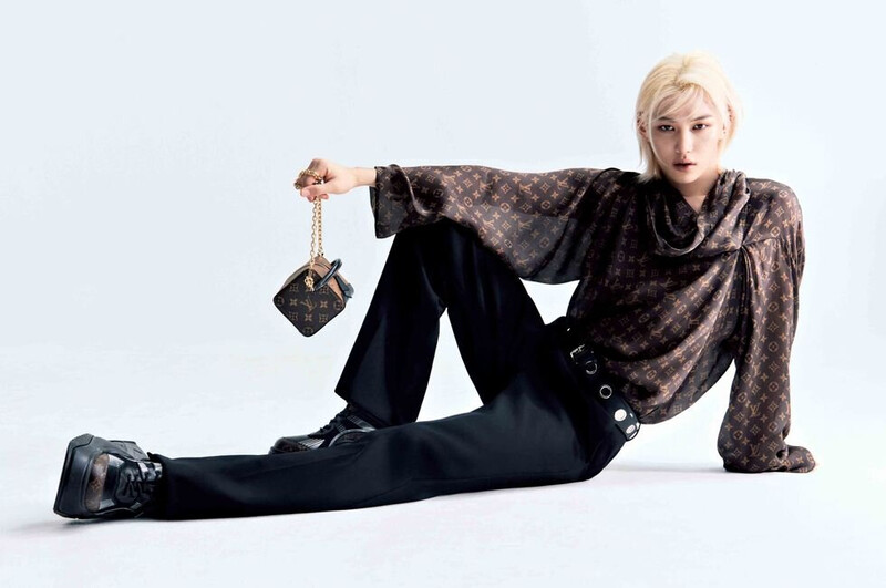 FELIX X Louis Vuitton for Harper's BAZAAR Japan April 2024 Issue documents 6