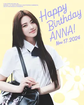 241117 - THEBLACKLABEL Twitter Update | HAPPY BIRTHDAY ANNA