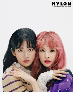 200617 WJSN Twitter Update - Exy & Seola for Nylon Korea Magazine July 2020 Issue