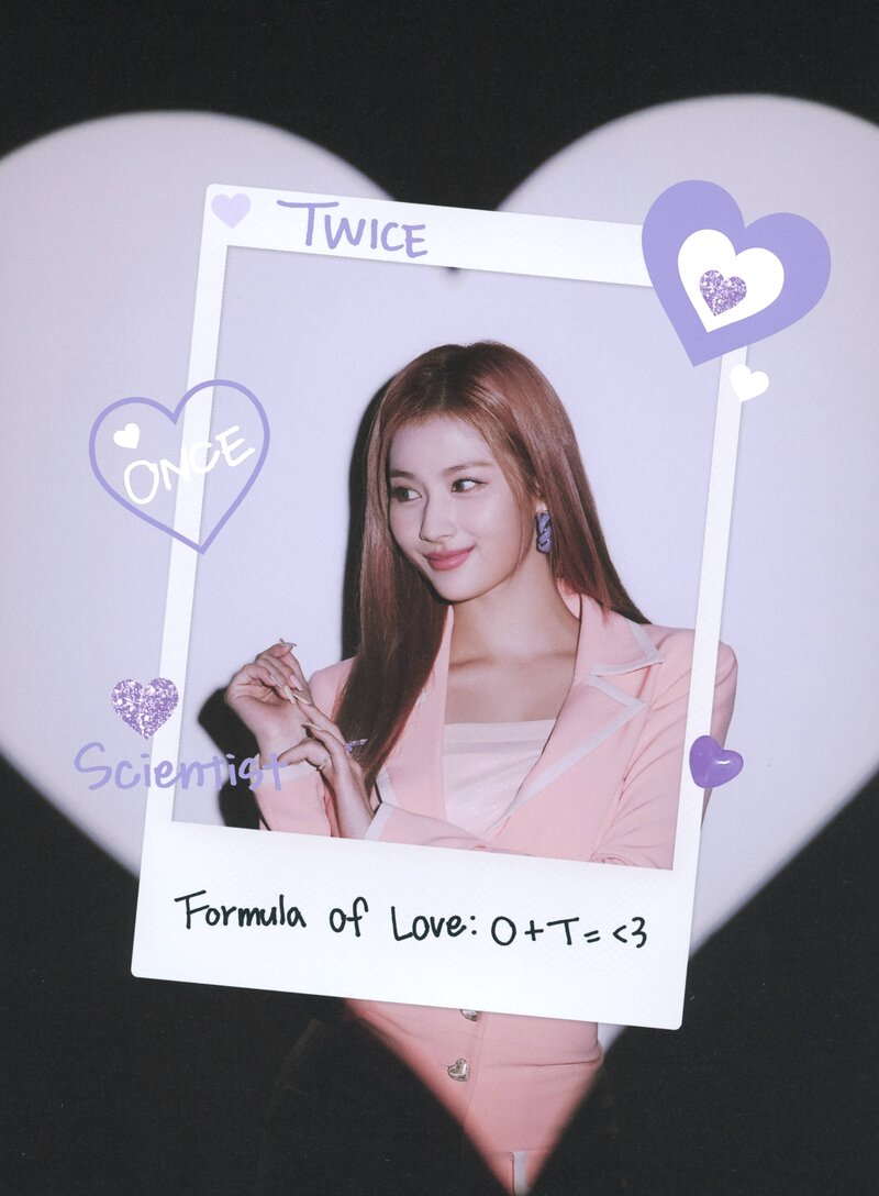 TWICE 3rd Full Album "Formula of Love: O+T=<3" (Scans) documents 18