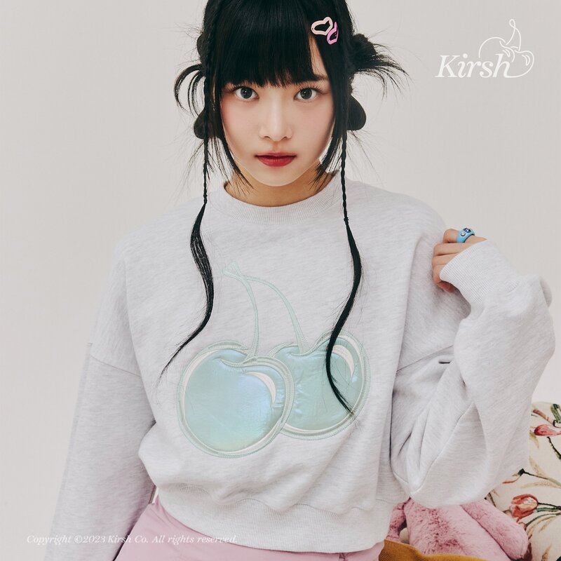LE SSERAFIM Eunchae for Kirsh 2023 SS Collection | kpopping
