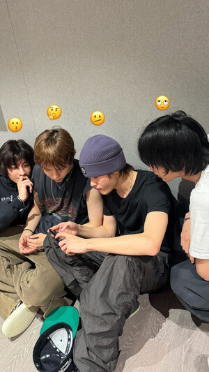 241030 RIIZE Instagram and Stories Update - Sohee with Shotaro, Sungchan, and Anton