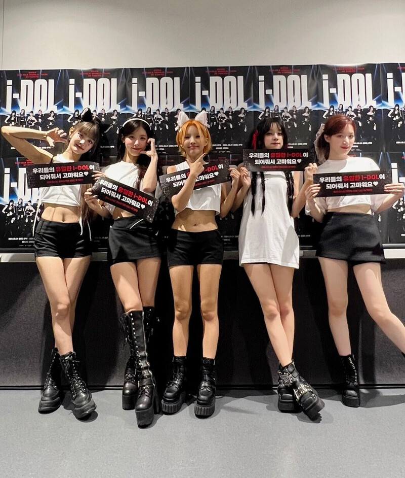 240831 - (G)I-DLE SNS Updates - (G)I-DLE 2024 World Tour 'iDOL' In Tokyo - Day 1 documents 1