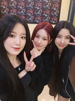 240130 - (G)I-DLE Twitter Update - KBS Cool FM