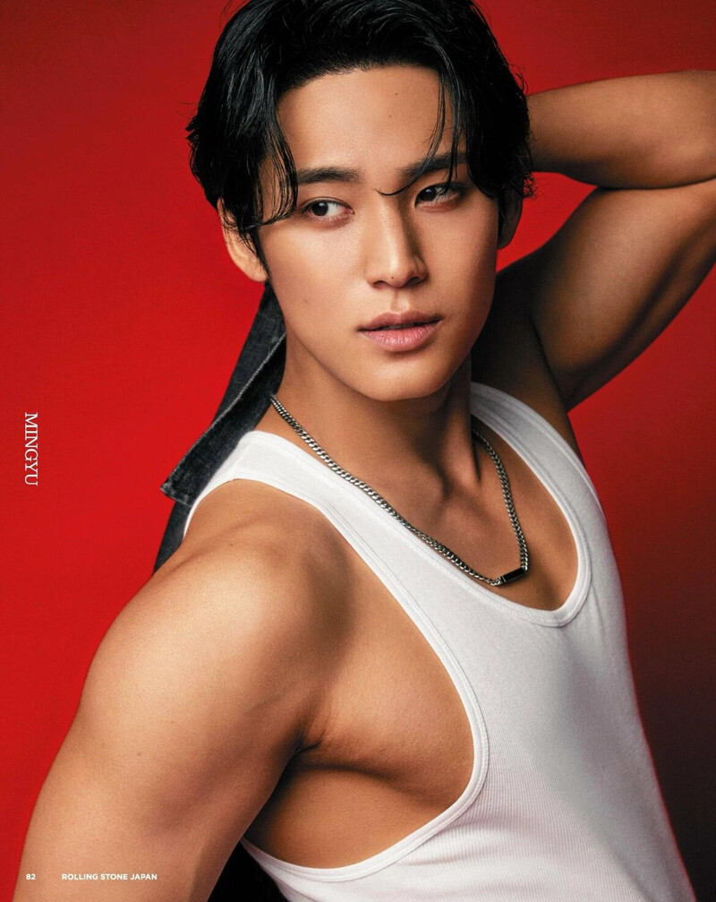 SEVENTEEN Mingyu for Calvin Klein X Rolling Stone Japan documents 4