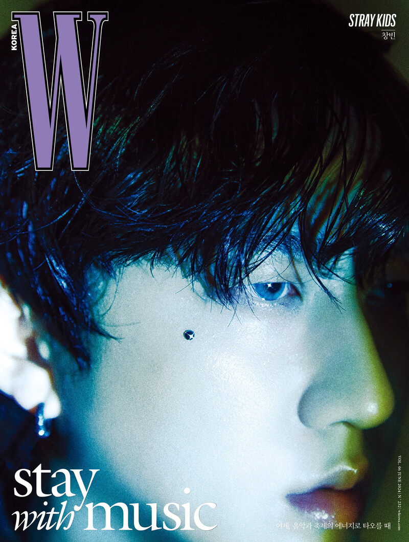 Stray Kids Changbin x Dolce & Gabbana for W Korea Vol. 6 June 2024 Issue documents 11