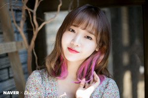 Weki Meki Yoojung "LOCK END LOL"  Promotion photoshoot by Naver x Dispatch