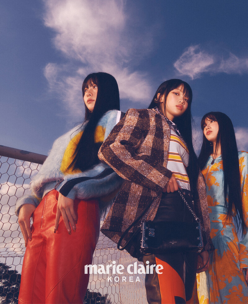 LE SSERAFIM x Louis Vuitton for Marie Claire Korea June 2024 Issue documents 1